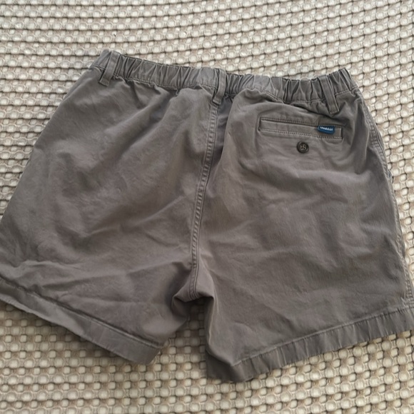 Chubbies Gray and Tan Flat Front Shorts - Picture 7 of 9
